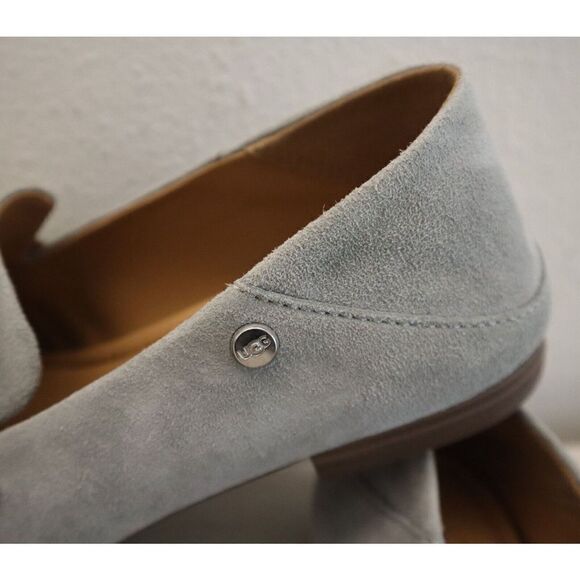UGG 1128414 Women's Sz 5 Gray Arroyo Suede Janaya Collapsible Loafer $90 - Picture 6 of 10